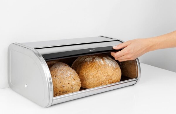 Porta pane in acciaio Roll Top - Brabantia