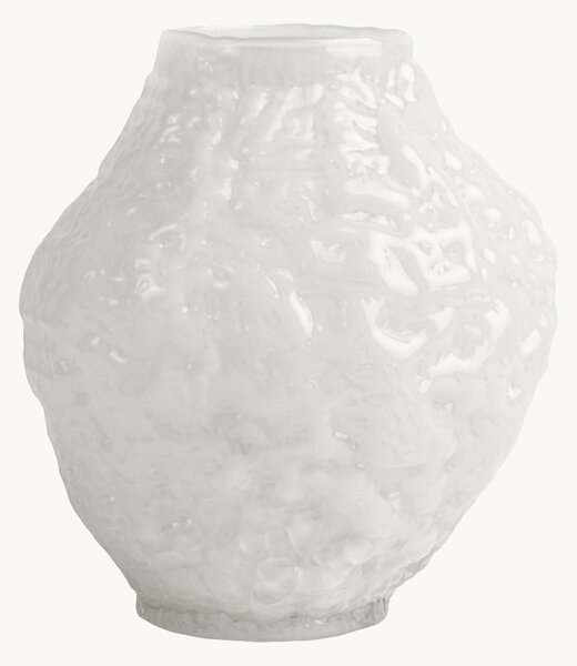 Vaso in vetro soffiato Corallo, alt. 27 cm