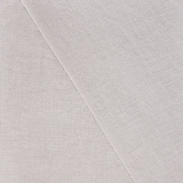 Copripiumino Con Federe In Misto Lino Violino 55x55 Bellora Continuat. Tinta Unita Grigio Caleffi