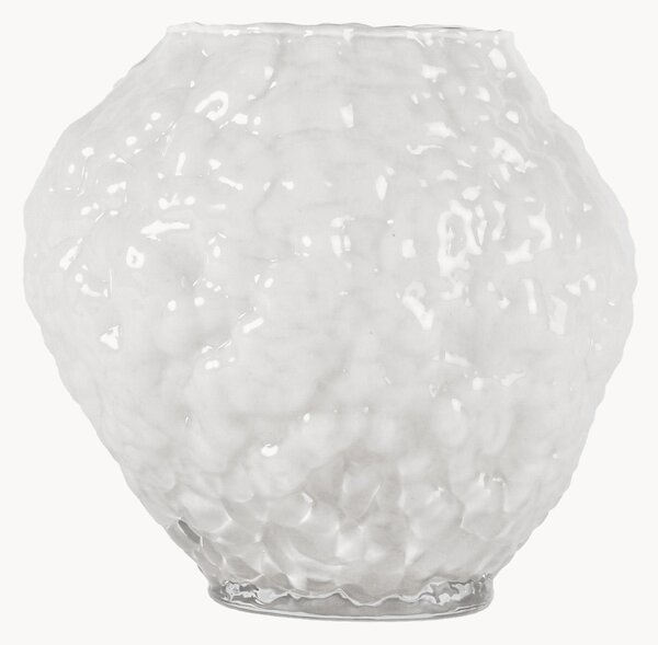 Vaso in vetro soffiato Corallo, alt. 8 cm