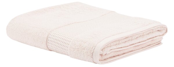 Telo Bagno In Acrilico Dralon Fiocco 100x150 Bellora Continuat. Tinta Unita Rosa Caleffi