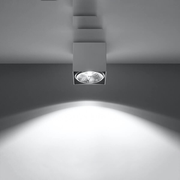 Applique da soffitto BLAKE per lampade AR111 in Alluminio