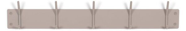 Attaccapanni da parete grigio tortora in metallo 70 cm Fusion – Spinder Design
