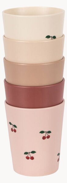 Set di 5 bicchieri per bambini Cherry