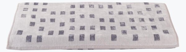 Telo Bagno In Acrilico Dralon Palace-silver 95X150 Carrara Moderno Silver Caleffi