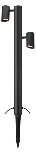 Markslöjd 108486 - Lampada LED da esterno GARDEN24 2xLED/6W/24V 99 cm IP44 nera