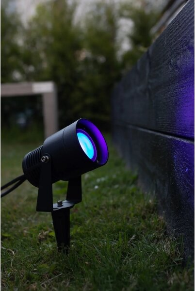 Markslöjd 108404 - Lampada da esterno LED RGBW GARDEN24 LED/6W/24V 30 cm IP44 nera