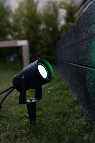 Markslöjd 108404 - Lampada da esterno LED RGBW GARDEN24 LED/6W/24V 30 cm IP44 nera