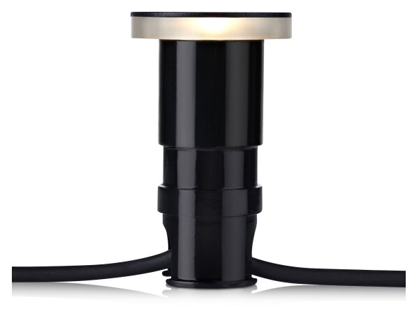 Markslöjd 106935 - Lampada da incasso LED per esterni GARDEN24 LED/3W/24V IP44 nero