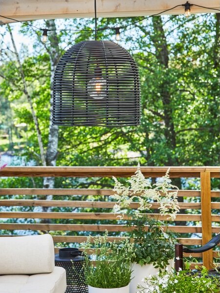 Markslöjd 107990 - Lampada a sospensione per esterni GARDEN24 LED/2,86W/24V IP44 nera