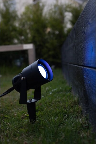 Markslöjd 108404 - Lampada da esterno LED RGBW GARDEN24 LED/6W/24V 30 cm IP44 nera
