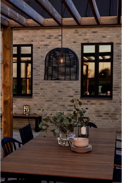 Markslöjd 107990 - Lampada a sospensione per esterni GARDEN24 LED/2,86W/24V IP44 nera