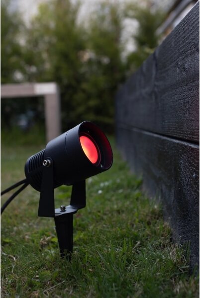 Markslöjd 108404 - Lampada da esterno LED RGBW GARDEN24 LED/6W/24V 30 cm IP44 nera