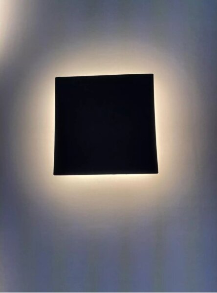 HÖFFTECH - LED Applique da esterno LED/10W/230V quadrata IP65