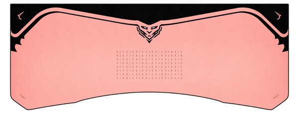 Grande tappetino gaming da scrivania, rosa, 160x60 cm: Diablo X-Forge Akira Pink