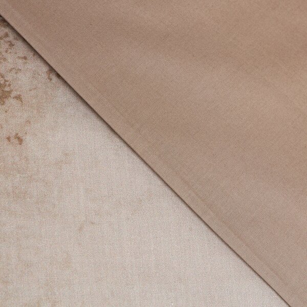 Copripiumino Con Federe MATRIMONIALE - 255X255 2 FEDERE50X80 Shibui BEIGE Percalle Caleffi