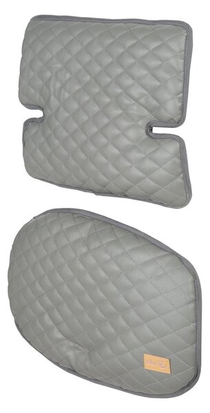 Inserto per sedia da pranzo grigio-marrone Luxe - Roba