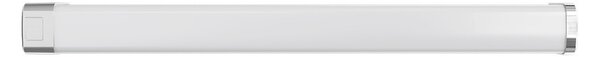 Lampada LED da Specchio 15W 60cm Cromata IP54 - con Interruttore Colore Bianco Naturale 4.000K