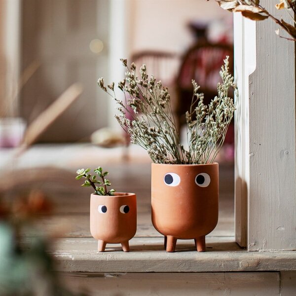 Coprivaso in terracotta ø 12 cm Leggy - Sass & Belle