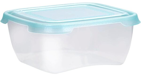 Set 13 Contenitori per Alimenti con Coperchio Ideale per Microonde e Congelatore in Plastica