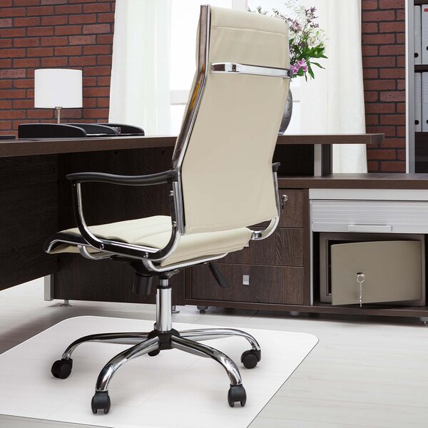 Tappetino per Sedia Ufficio Salvapavimento 90x90cm Trasparente