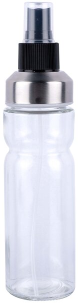 Spruzzino Dosatore Spray per Olio da Cucina Capienza 150ml in Acciaio e Vetro