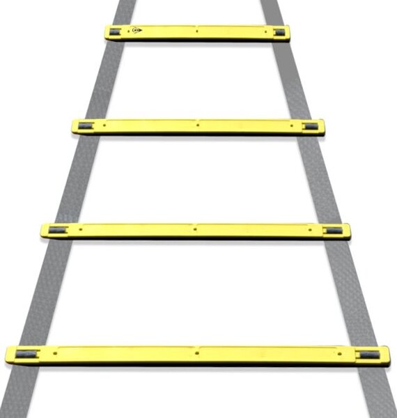 Scala Agility di Coordinazione per Calcio Scaletta Allenamento di Agilità 4 M Grigio e Giallo