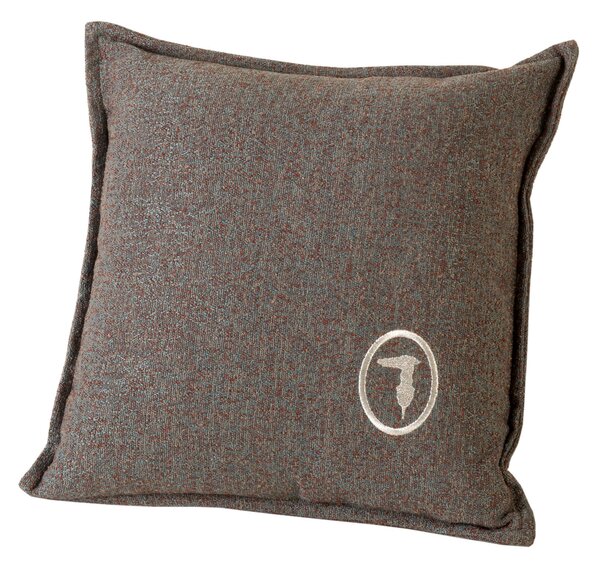 Cuscino D'arredo In Polipropilene Grains 40x40 Trussardi Moderno Cuoio Caleffi