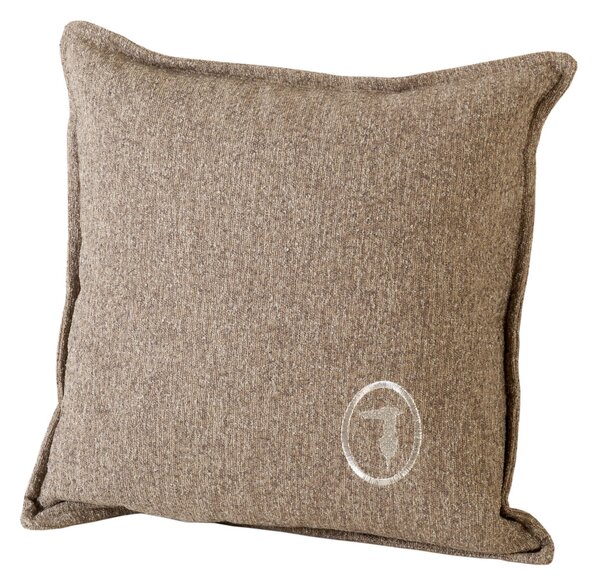Cuscino D'arredo In Polipropilene Grains 40x40 Trussardi Moderno Sabbia Caleffi