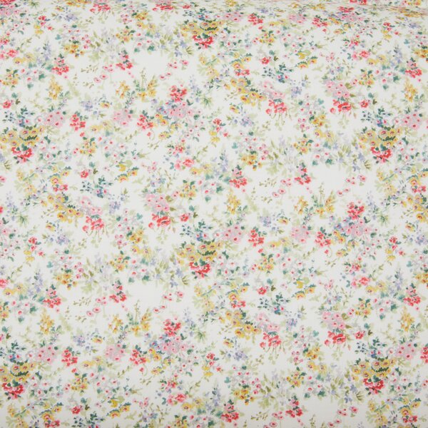Completo Lenzuola In Percalle Sous-bois Matrimoniale - 250X290 Emporium Floreale Rosa Caleffi