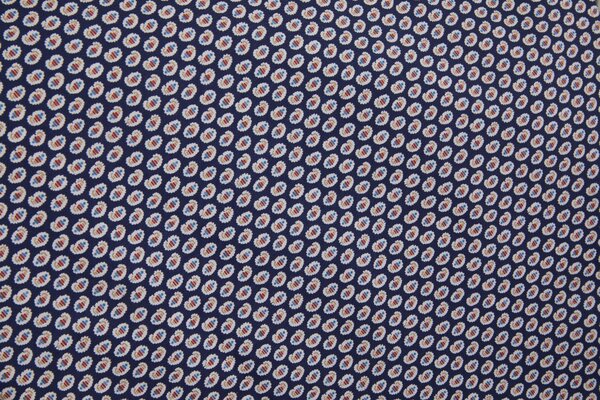 Completo Lenzuola In Percalle Paisley Matrimoniale - 250X290 175X205 + 2 Federe 50X80 Mirabello Winter Cottage Blu Caleffi
