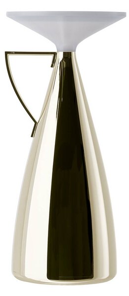 Kartell Lampada da tavolo a LED Camomille, dimmerabile, Crema / Ambra, Soggiorno / Sala da pranzo, Plastica, Design, Lampada da tavolo LED