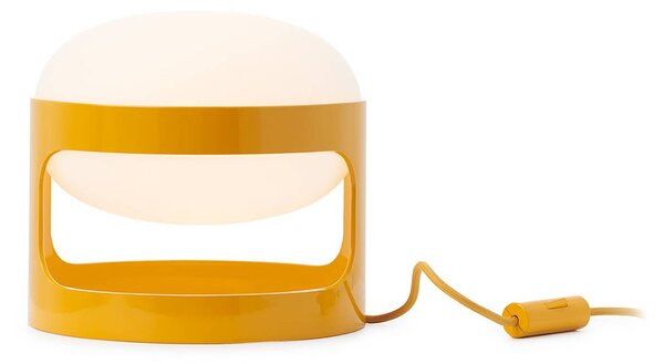 Kartell Lampada da tavolo a LED K28, Giallo / Arancione, Soggiorno / Sala da pranzo, Plastica, Design, Lampada da tavolo LED