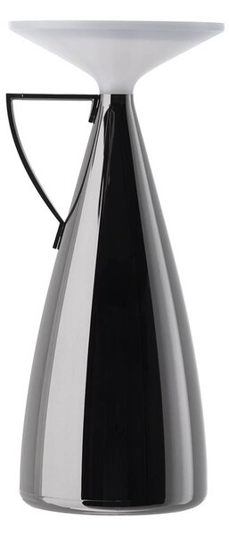 Kartell Lampada da tavolo a LED Camomille, dimmerabile, Alluminio / Grigio / Zincato, Soggiorno / Sala da pranzo, Plastica, Design, Lampada da tavolo LED
