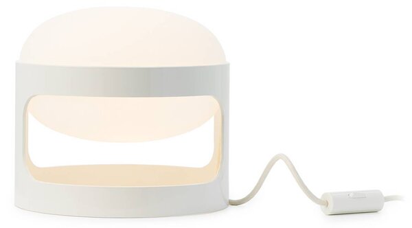 Kartell Lampada da tavolo a LED K28, Bianco / Opale, Soggiorno / Sala da pranzo, Plastica, Design, Lampada da tavolo LED