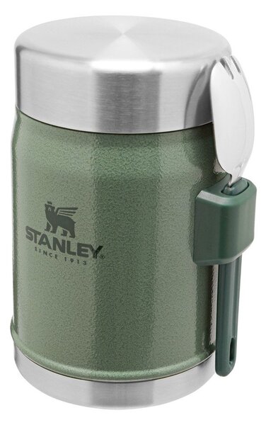 Borraccia termica verde in acciaio inox 400 ml Legendary Classic Hammer Tone Green – Stanley