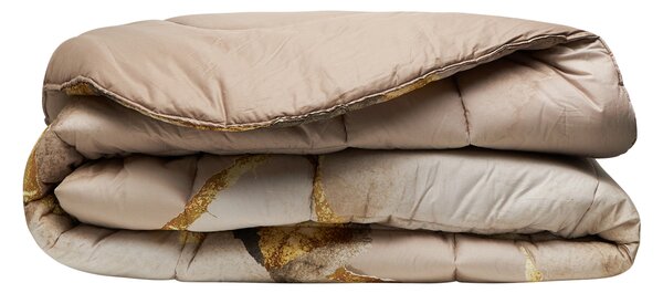 Trapunta MATRIMONIALE - 270X260 Shibui BEIGE Percalle Caleffi