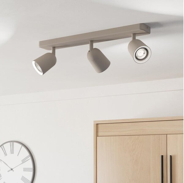 Eglo 902345 - Faretto CAMALDOLI 3xGU10/10W/230V beige