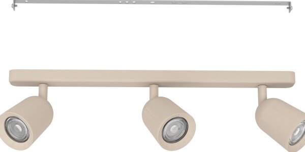 Eglo 902345 - Faretto CAMALDOLI 3xGU10/10W/230V beige