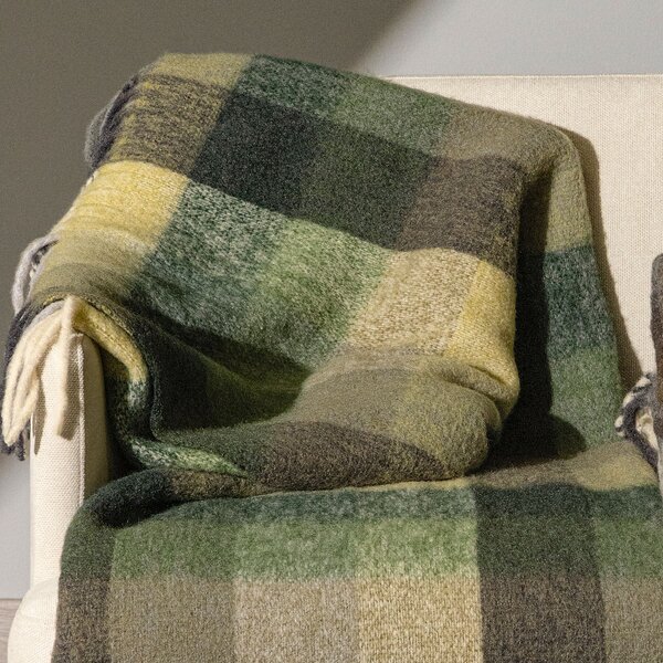 Plaid In Cotone Grenoble CM. 130X170 Caleffi Bosco Caleffi