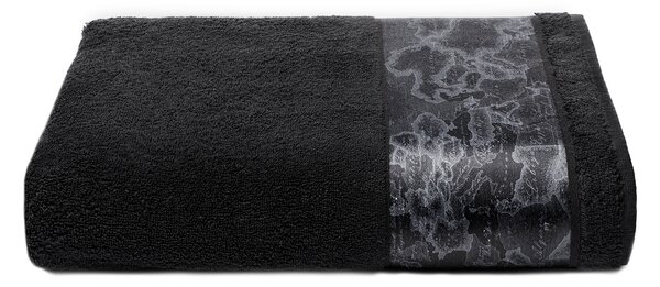 Telo Bagno In Cotone Geo Night Standard Alviero Martini 1A Classe Geo Nero Caleffi