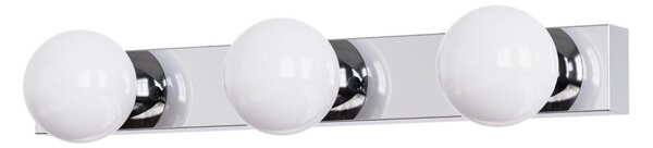 Brilagi - Illuminazione LED per specchio da bagno HOLLYWOOD 3xLED/3W/230V IP44 cromato
