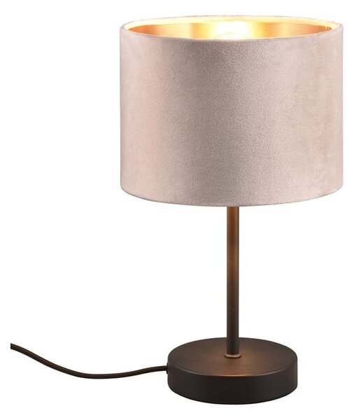 Lampada da tavolo nera e beige (altezza 33 cm) Julieta - Trio