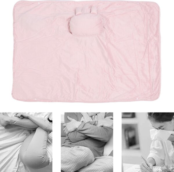 Connessione USB, coperta elettrica, copriletto riscaldato, cuscino riscaldante, comoda sciarpa per l'ufficio e la casa, 110 x 70 cm