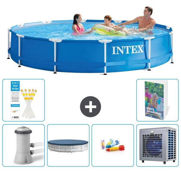 Piscina autoportante rettangolare - 366x76 cm - composta da 5 parti - modello S338