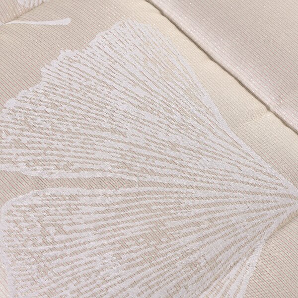 Trapunta In Raso Jacquard Agatha Matrimoniale Dreaming Floreale Panna Caleffi