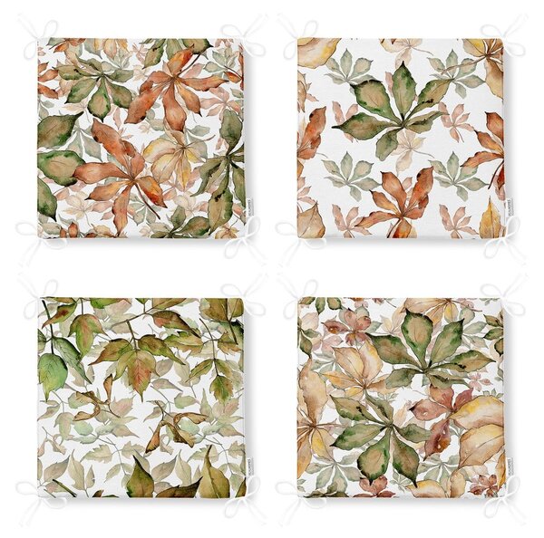 Cuscini di seduta in set da 4 40x40 cm Autumn - Mila Home
