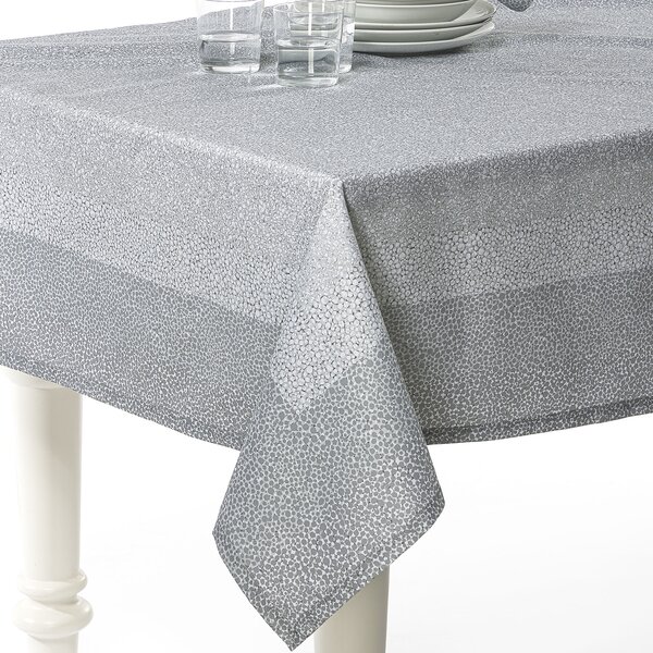 Tovaglia Da Cucina In Cotone Lunar CM. 150X180 Caleffi Moderno Grigio Caleffi