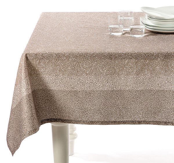 Tovaglia Da Cucina In Cotone Lunar CM. 150X150 Caleffi Moderno Naturale Caleffi