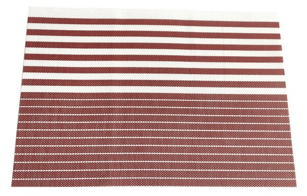 Set di 2 tovagliette in plastica 30x45 cm Stripe - JAHU collections
